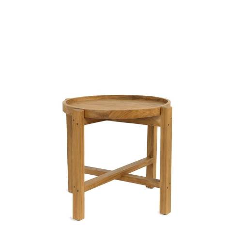 TABLE BASSE IBIZA EN TECK RECYCLÉ