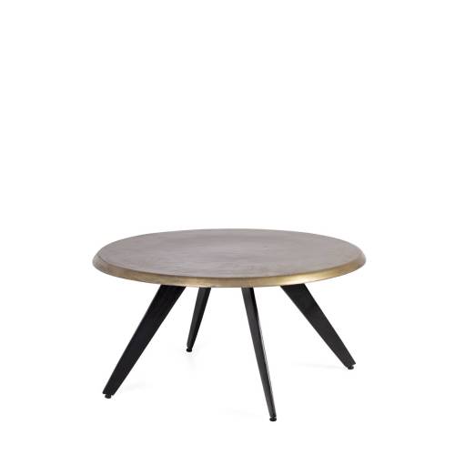 TABLE BASSE ANTIQUE BRONZE VIEILLI