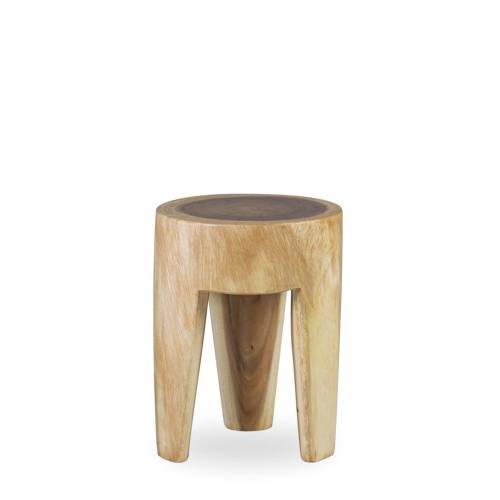 TABLE D’APPOINT RONDE 3 PIEDS EN BÛCHES
