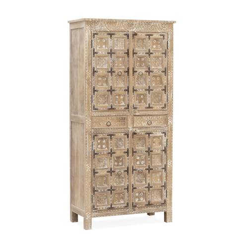 ARMOIRE ALHAMBRA 2 TIROIRS 4 PORTES