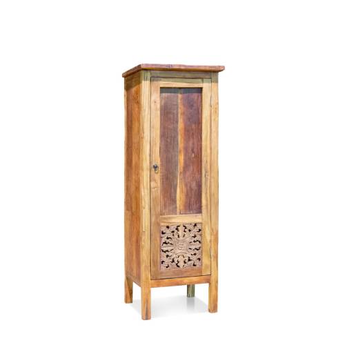 ARMOIRE RUSTIQUE EN TECK 1 PORTE