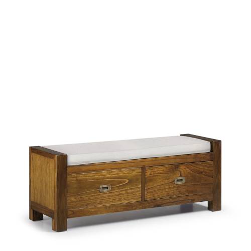 BANC STAR AVEC COUSSIN 2 TIROIRS