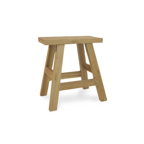 TABOURET IBIZA EN TECK RECYCLÉ