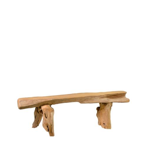 BANC RUSTIQUE EN TECK