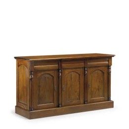Chiffonnier Vintage Australien 3 Portes 3 Tiroirs en Bois Massif pour Sa...