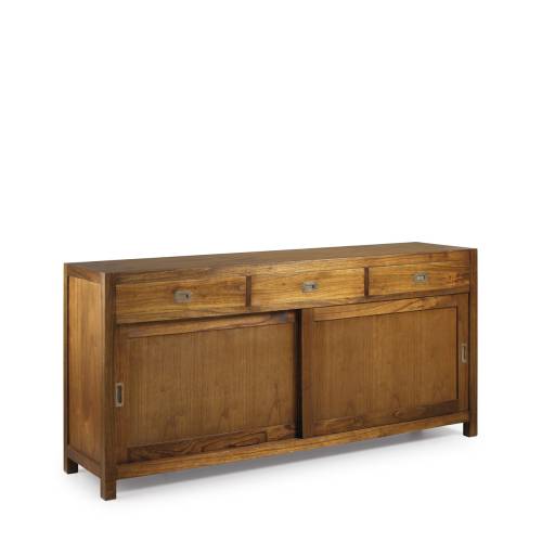 BUFFET STAR 3 TIROIRS 2 PORTES COULISSANTES