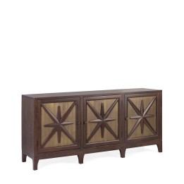 Buffet contemporain en bois, signature de style Star 3 portes Gatsby.