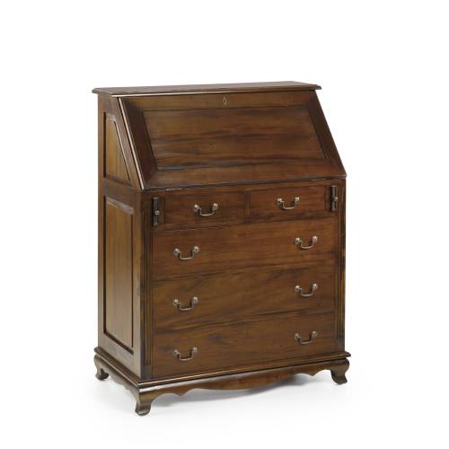 COMMODE BUREAU VINTAGE 2+3 TIROIRS