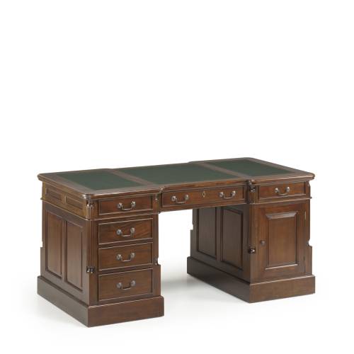 BUREAU VINTAGE PANTER 6 TIROIRS 1 PORTE