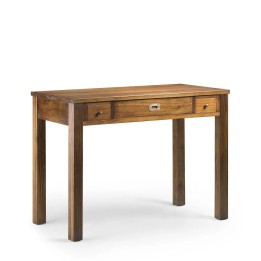 Bureau en bois massif 3 tiroirs moderne