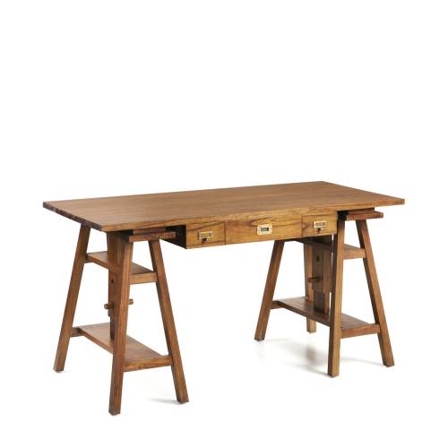 BUREAU STAR 3 TIROIRS HAUTEUR RÉGLABLE
