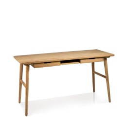 Bureaux en Bois Teck à 2 Tiroirs