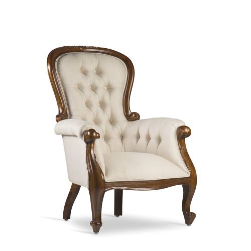 FAUTEUIL VINTAGE GRANDFATHER HONEY