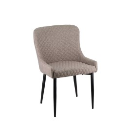 CHAISE MELISSA TAUPE EN BOIS Cette chaise contemporaine signe un vé...