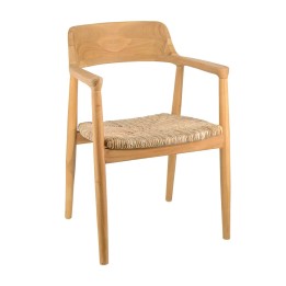 CHAISE EN TECK POUR SALLE À MANGER