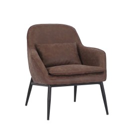 FAUTEUIL DETROIT en Bois Massif pour Salon