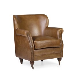 Fauteuil à oreilles en bois contemporain, signature de confort élég...