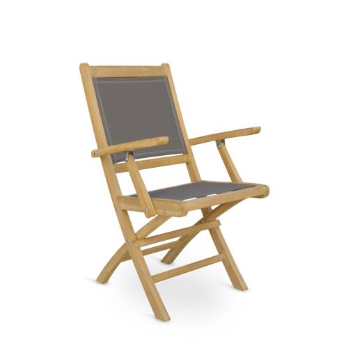 FAUTEUIL PLIANT JARDIN SCREEN EN TECK