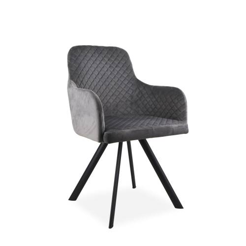 FAUTEUIL MELISSA À CARREAUX