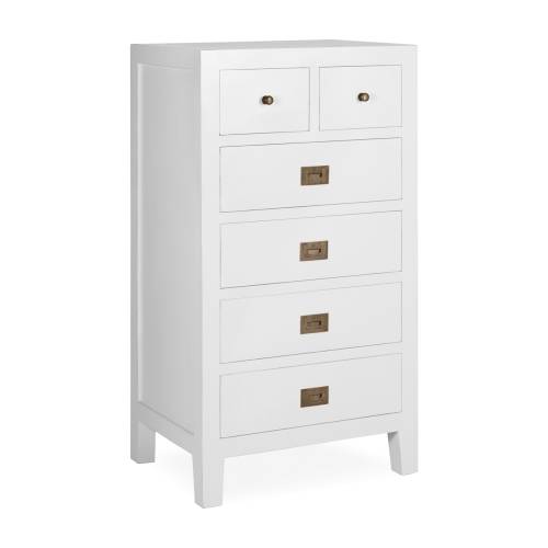 COMMODE EVEREST ÉTROITE 6 TIROIRS