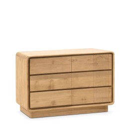 Commode Teck en Bois Massif pour Chambre
