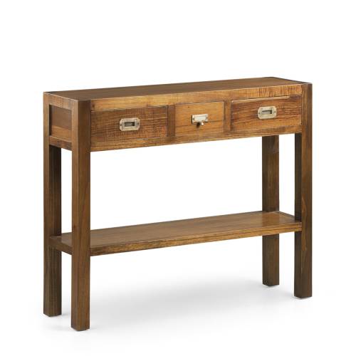 CONSOLE STAR 3 TIROIRS 1 ÉTAGÈRE