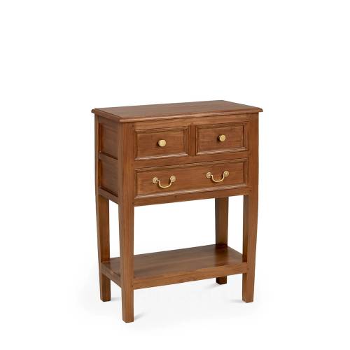 MEUBLE D’APPOINT HARVARD 3 TIROIRS 1 ÉTAGÈRE