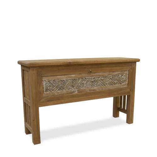 CONSOLE GRANADA EN TECK RECYCLÉ 1 PORTE ‘B’