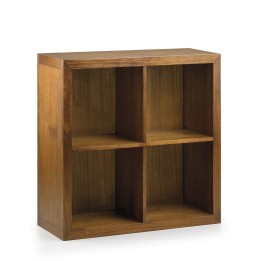 Étagère Combi en Bois Massif pour Bibliothèque