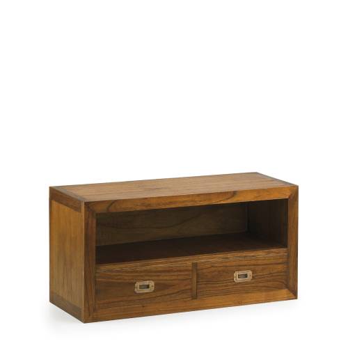 MEUBLE TV COMBI 2 TIROIRS
