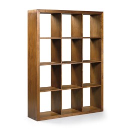 Bibliothèque Bois Massif pour Salon Contemporain