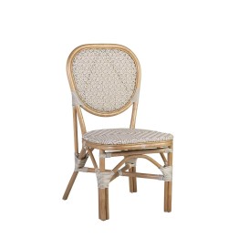 CHAISE BISTRO BLANCHE en Bois pour Jardin
