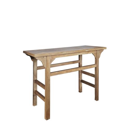 CONSOLE EN TECK NATUREL