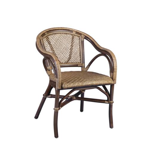 FAUTEUIL BISTRO EN ROTIN
