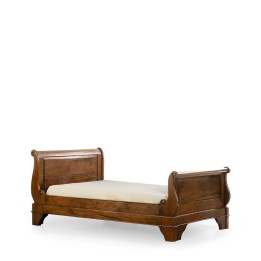 Lit Vintage Traîneau en Bois pour Chambre