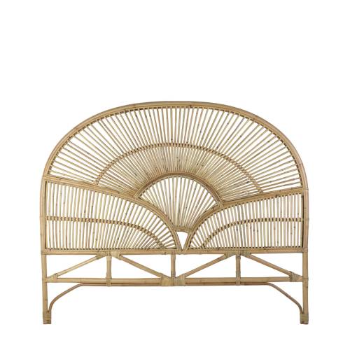 TÊTE DE LIT RATTAN IRREGULIER