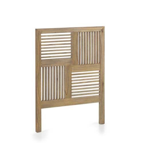 TÊTE DE LIT MERAPI À BARREAUX VETRICAUX HORIZONTAUX