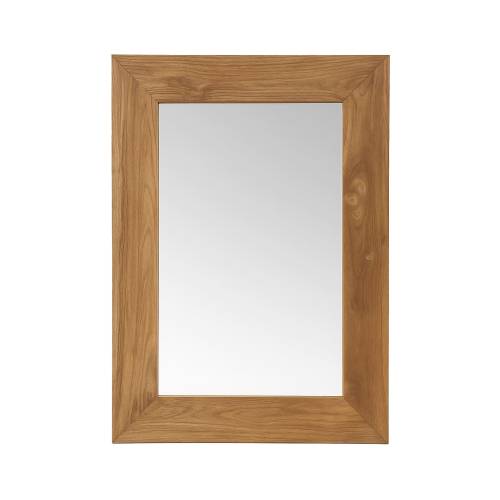 MIROIR IBIZA EN TECK RECYCLÉ