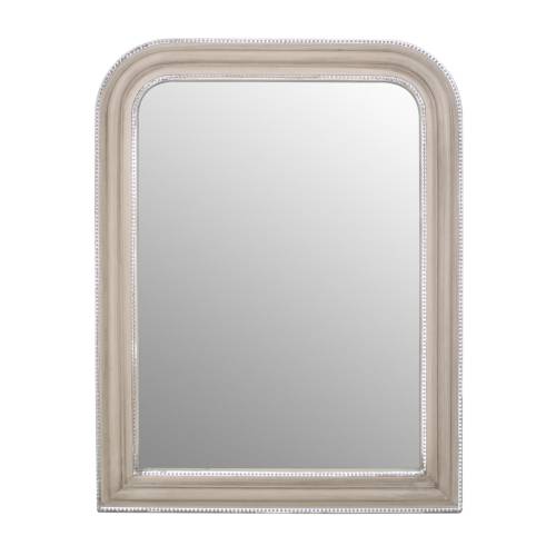 MIROIR MURAL DAKOTA BEIGE BLANCHI