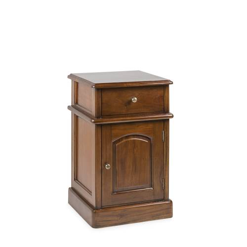 TABLE DE CHEVET VINTAGE VICTORIAN 1 TIROIR 1 PORTE