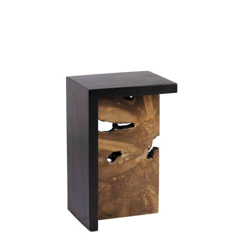 TABLE D’APPOINT EN RACINE DE TECK