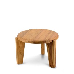 Table d'appoint en teck, un meuble contemporain de style moderne qu...