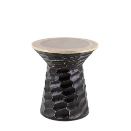Table Auxiliaire en Suar avec Relief pour Chambre