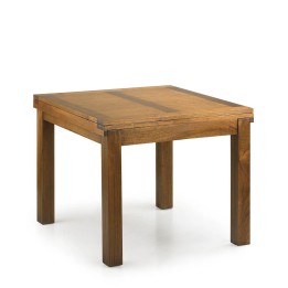 TABLE À MANGER EN BOIS EXTENSIBLE POUR SALLE À MANGER