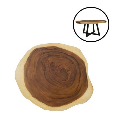 TABLE EN SUAR MASSIF IRREGULIER ‘E’