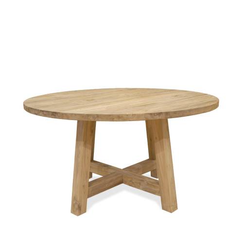 TABLE À MANGER RONDE ORLANDO EN TECK