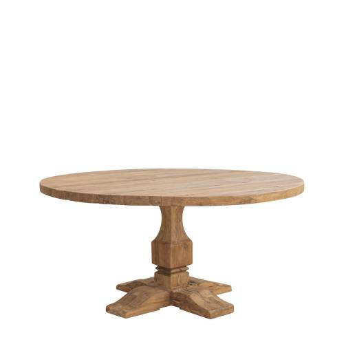 TABLE À MANGER RONDE ORLANDO EN TECK