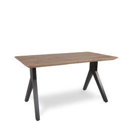 Table Brooklyn en Teck Recyclé pour Salle à Manger Contemporaine