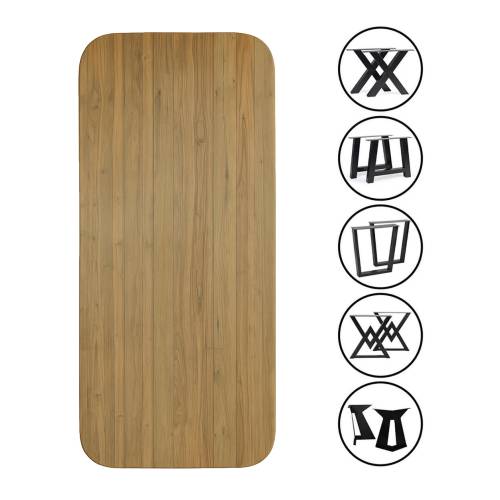 PLATEAU DE TABLE TRIBECA EN TECK