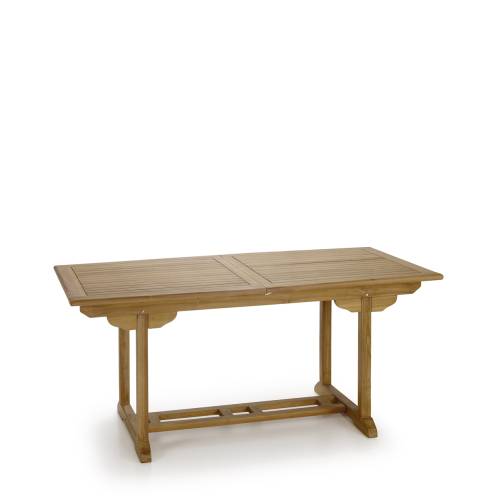 TABLE JARDIN EN TECK EXTENSIBLE